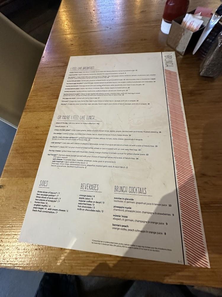 Bernie's Restaurant & Bar Glenside